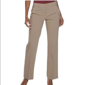 Apt. 9 Torie Curvy Straight Mid-Rise Pant